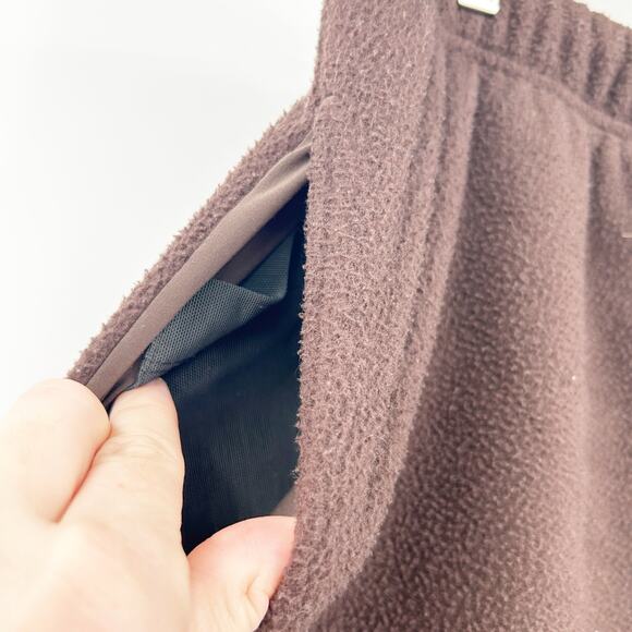 Outdoor Voices Womens Lounge Sporty RecFleece Sweatpants Jogger Pants XL Brown - Picture 5 of 7